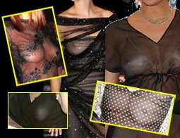 Sütyen OUT,transparan IN... STARLAR ARTIK SÜTYENE PARA VERMİYOR...