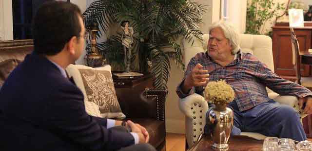 Ekrem İmamoğlu... 'BUGÜN GÜNLERDEN CÜNEYT ARKIN!'