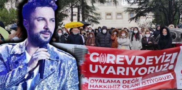 Tarkan... SAĞLIK ÇALIŞANLARININ GREVİNE DESTEK!