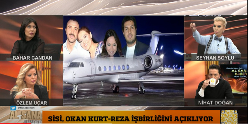 Bomba iddia… DEMET AKALIN -OKAN KURT BOŞANMASININ SEBEBİ REZA ZARRAB MI?