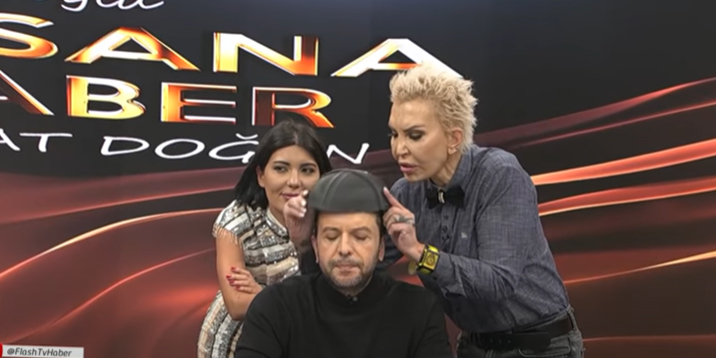 Nihat Doğan... "MASKE"Yİ ELEŞTİRDİ, MASKE TAKILDI!