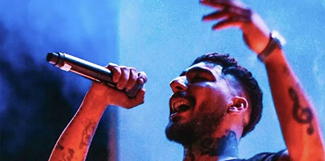 Rap şarkıcısı Uzi... KONSERE NARKOTİK BASKINI!