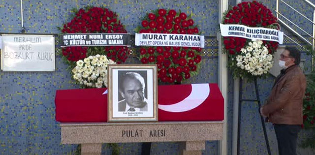 Bozkurt Kuruç... SON YOLCULUĞUNA UĞURLANDI!