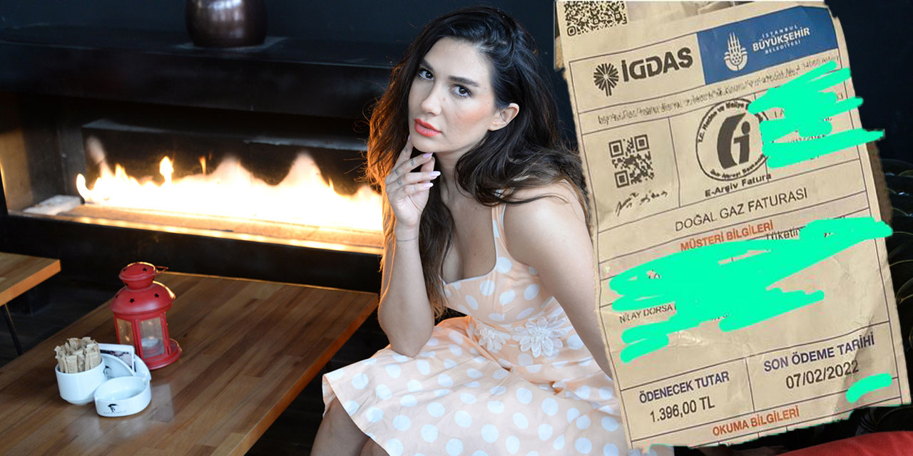 Nilay Dorsa... DOĞALGAZ FATURASINA İSYAN ETTİ!