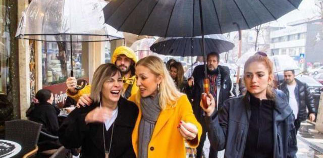 Pervin Ersoy... 'KORUMA POLİSİ VE ŞEMSİYE' AÇIKLAMASI!