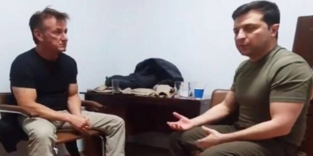 Sean Penn... UKRAYNA'DA SAVAŞIN ORTASINDA!