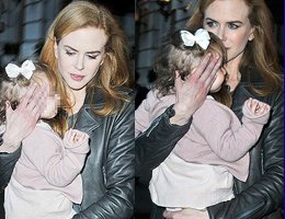 Nicole Kidman...PAPARAZZİLERLE SAKLAMBAÇ OYNADI....