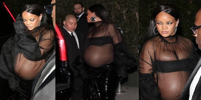 Rihanna... KIZI İLE PARTİDE!