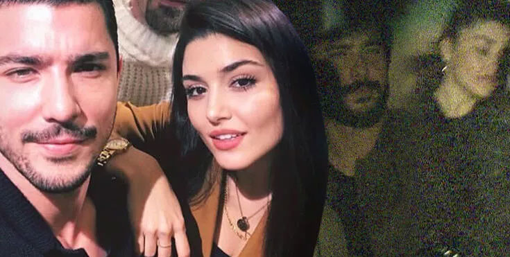 Hande Erçel - Kaan Yıldırım... BİRLİKTE İLK GÖRÜNTÜLER!