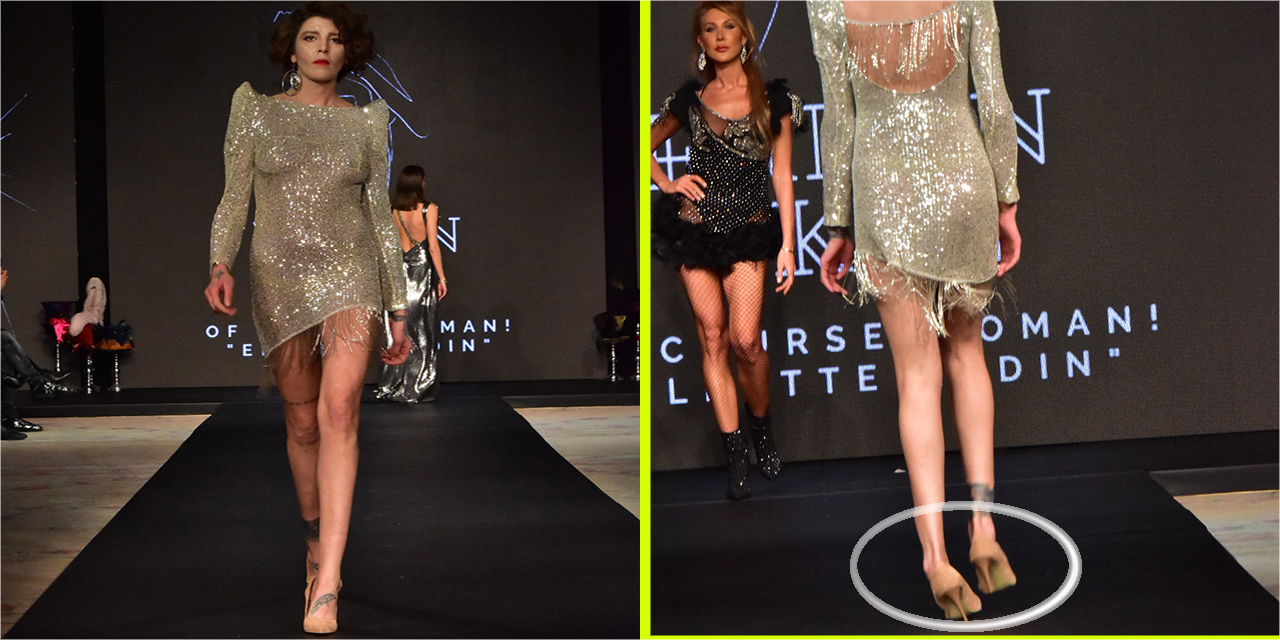 Senem Kuyucuoğlu… AZ KALSIN AYAĞI KIRILIYORDU