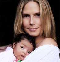 Heidi Klum... İŞTE ÜNLÜ TOP MODEL'İN MİNİK KIZI!
