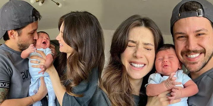 Fulya Zenginler... OĞLU MİLAN'IN YÜZÜNÜ GÖSTERDİ!