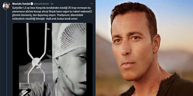 Mustafa Sandal... 'EMNİYET, SÜRECİN TAKİPÇİSİ OLDUĞUNU İLETTİ!'