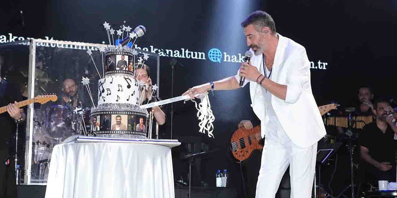 Hakan Altun... KURUÇEŞME'DE DOĞUM GÜNÜ SÜRPRİZİ!