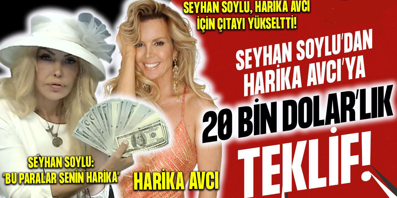Seyhan Soylu’dan Harika Avcı’ ya Büyük Jest….  20 BİN DOLAR VE KİRA ÖDEMEYECEĞİ EV VERECEK!