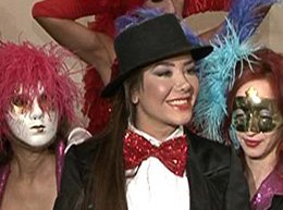 Tanyeli... KOCASININ "VETO"SUNA RAĞMEN, MARJİNAL KULÜPDE SAHNEYE ÇIKTI...