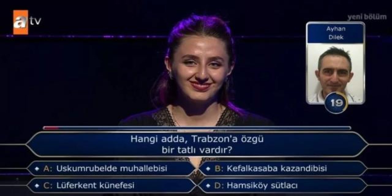 Milyoner Olmak İster.... YARIŞMACI TARİHE GEÇTİ!