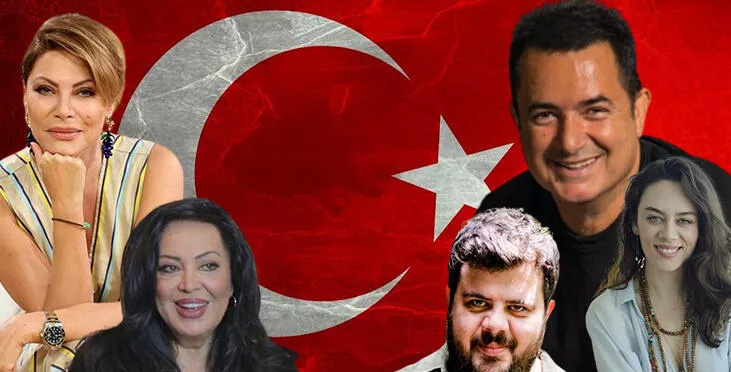 ÜNLÜLERDEN CUMHURİYET BAYRAMI PAYLAŞIMLARI!