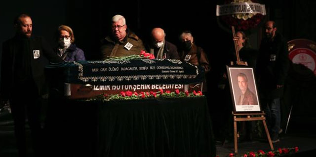 Levent Güner... İZMİR'DE SON YOLCULUĞUNA UĞURLANDI!