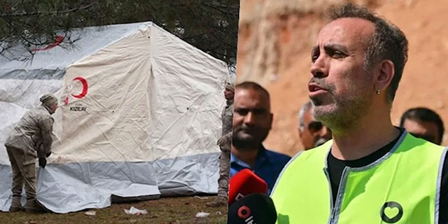 ÜNLÜLERDEN ÇADIR SATAN KIZILAY'A TEPKİ!