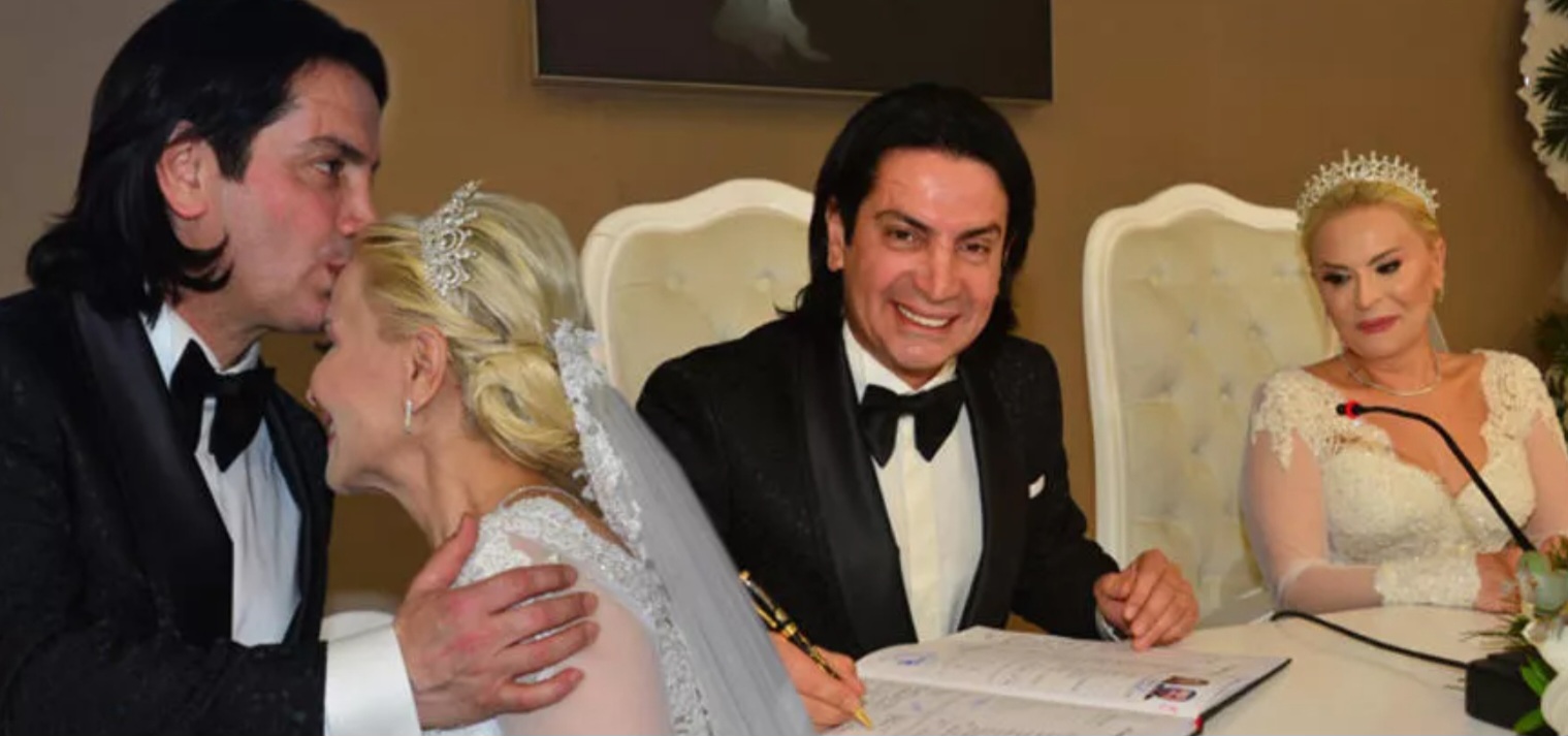 Murat Başaran - Ayten Öztürk... BEŞİKTAŞ MARŞIYLA EVLENDİLER!