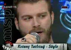 Kıvanç Tatlıtuğ... AHMET KAYA TÜRKÜSÜ SÖYLEDİ!