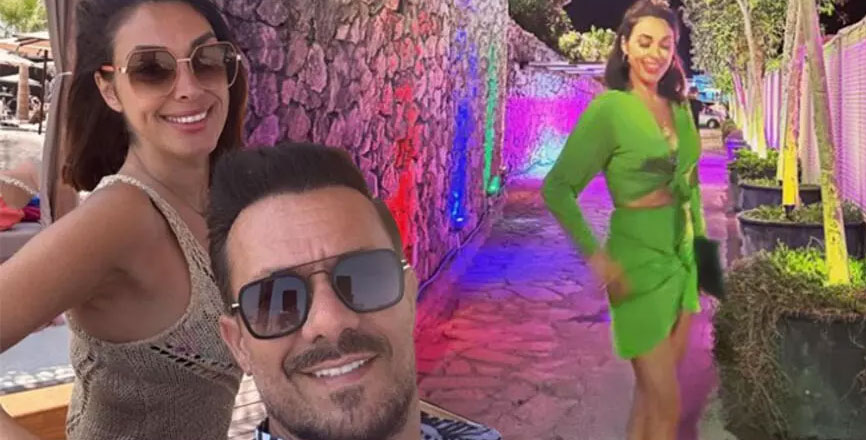 Zuhal Topal - Korhan Saygıner... ROMANTİK TATİL POZLARI!