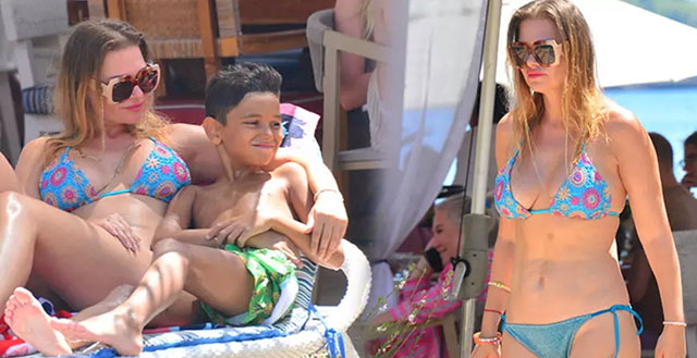 Seçkin Piriler... OĞLU İLE TATİL KEYFİ!