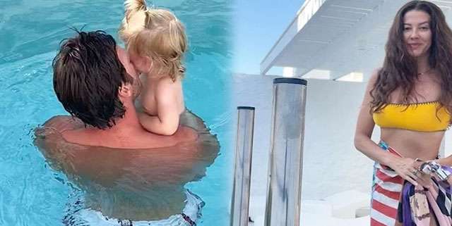 Kıvanç Tatlıtuğ... AİLECE TATİL KEYFİ!