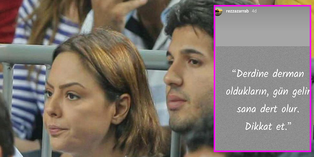 Ebru Gündeş... REZA'NIN UYARISI ONA MI?