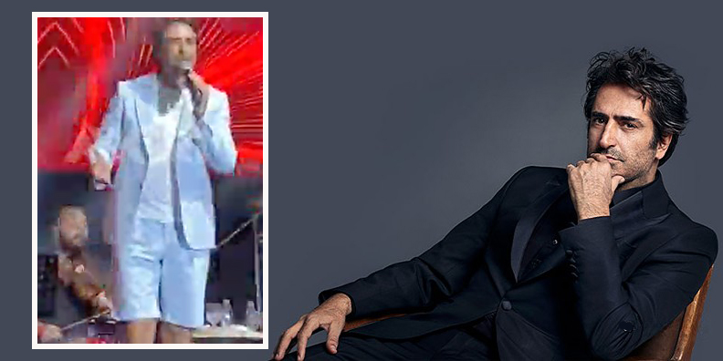 Mahsun Kırmızıgül… SAHNEYE ŞORTLA ÇIKMA ELEŞTİRİLERİNE AÇIKLAMA GETİRDİ…