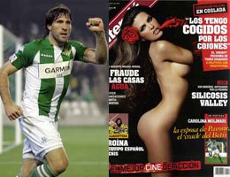 REAL BETİS'Lİ PAVONE'NİN KARISI KAPAK OLDU!..