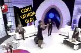 SERAP EZGÜ... CANLI YAYINDA TEKME TOKAT KAVGA...