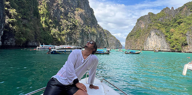 Boğaç Aksoy... İLAÇ GİBİ TATİL!