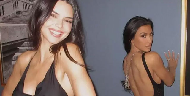 Kim Kardashian - Kendall Jenner... SIRT SIRTA POZ!