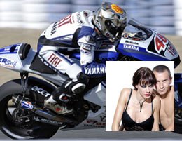 özel haber.../Moto GP'nin prensi Jorge Lorenzo...TATİANA AYAKLARINI TİTRETTİ!....