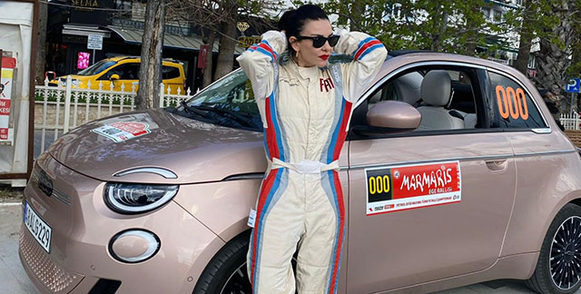 RALLİYE FATMA TURGUT DAMGASI!