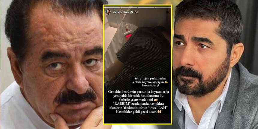 Ahmet Tatlıses…  HASTANEYE KALDIRILDI