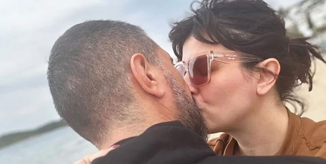 Gonca Vuslateri... EŞİYLE BİRİNCİ YIL KUTLAMASI!