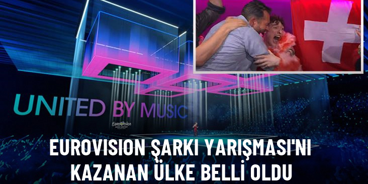 Eurovision Şarkı Yarışması 2024... İSVİÇRE'NİN "EDİS"İ ŞAMPİYON!..