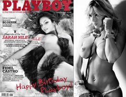 Sarah Nile...İTALYA PLAYBOY'UNUN YILIN GÜZELİ OLDU!...