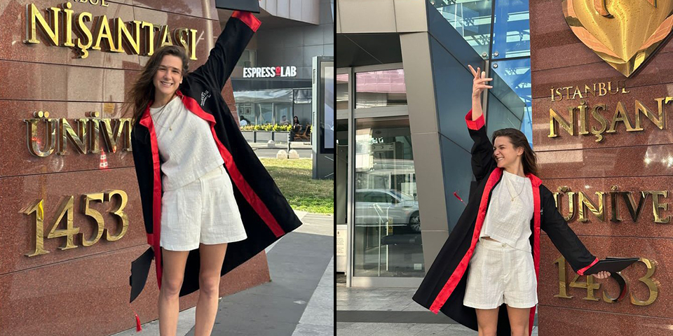 Nisa Bölükbaşı… SURVİVOR ŞAMPİYONU ÜNİVERSİTEDEN MEZUN OLDU!