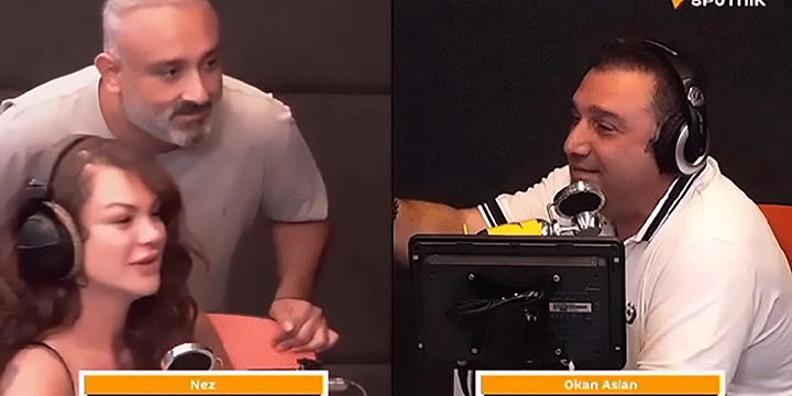 Rüştü Onur Atilla… SEVGİLİSİNİN CANLI YAYININI BASTI