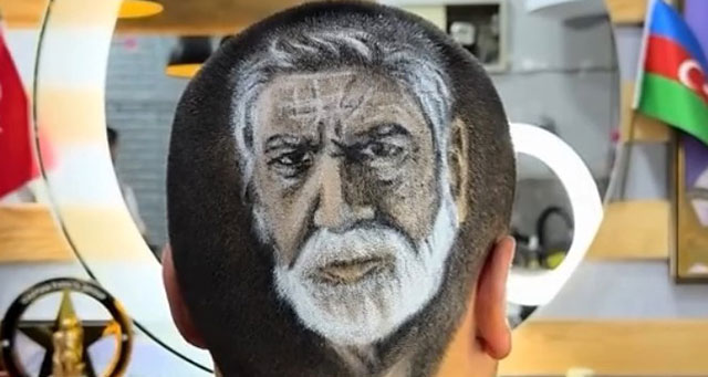 AYDEMİR AKBAŞ'I SAÇINA KAZITTI!