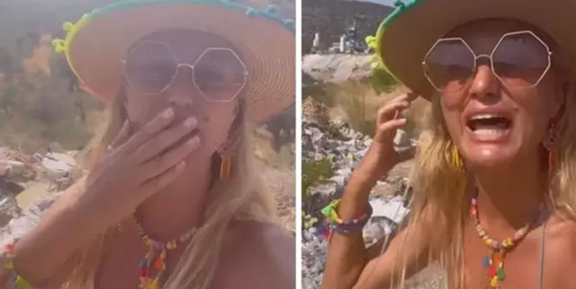 Tuğba Özay... GÖRDÜĞÜ MANZARAYA İSYAN ETTİ; "SİZ VATAN HAİNİSİNİZ"