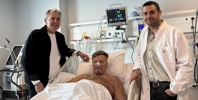 Nuri Alço... TABURCU OLDU; DOKTORLARINA TEŞEKKÜR ETTİ!