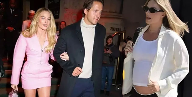 Margot Robbie... NAM-I DEĞER BARBİE ANNE OLDU!