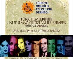 YEŞİLÇAM ŞARKILARI KONSERİ VE EFSANE YILDIZLAR ÖDÜL TÖRENİ!