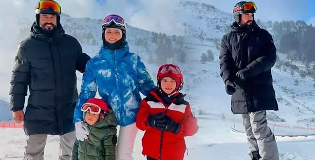 Fahriye Evcen... NAZARA GELDİ!