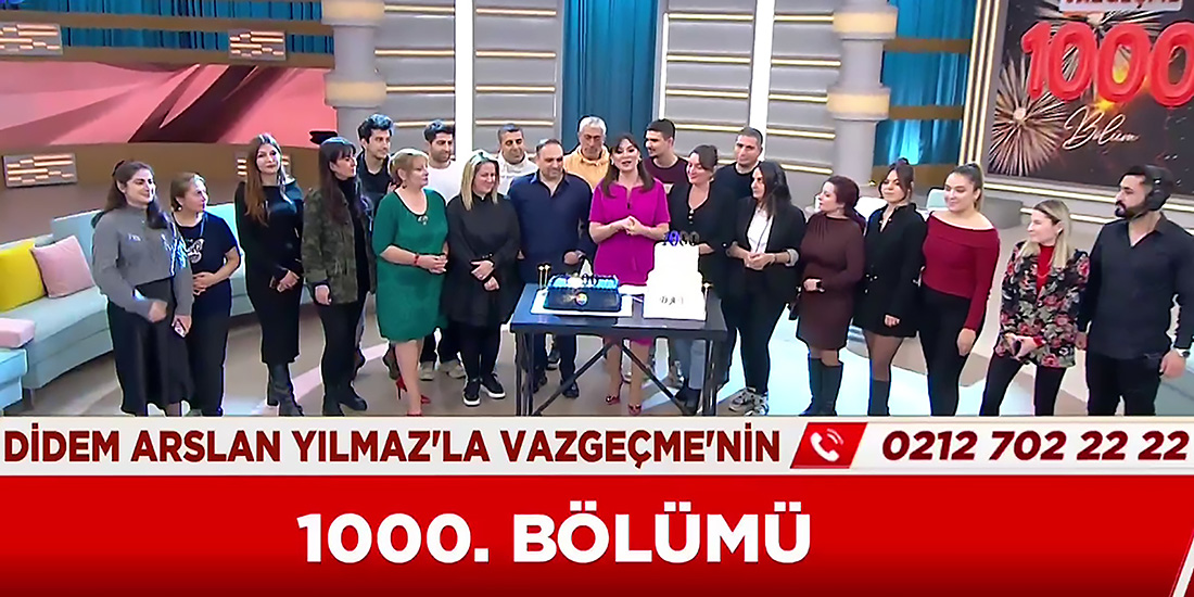 ‘Didem Arslan Yilmaz’la Vazgeçme’… 1000. BÖLÜMÜNÜ KUTLADI!